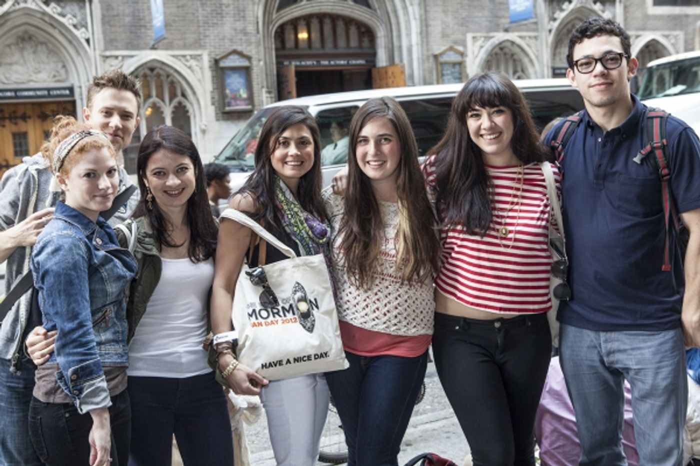 Photo Coverage: Inside THE BOOK OF MORMON's Fan Performance!  Image