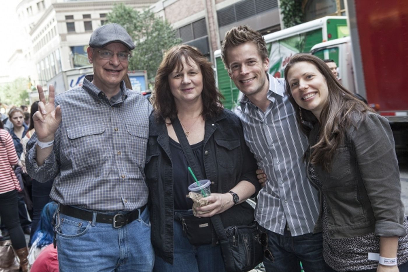 Photo Coverage: Inside THE BOOK OF MORMON's Fan Performance!  Image