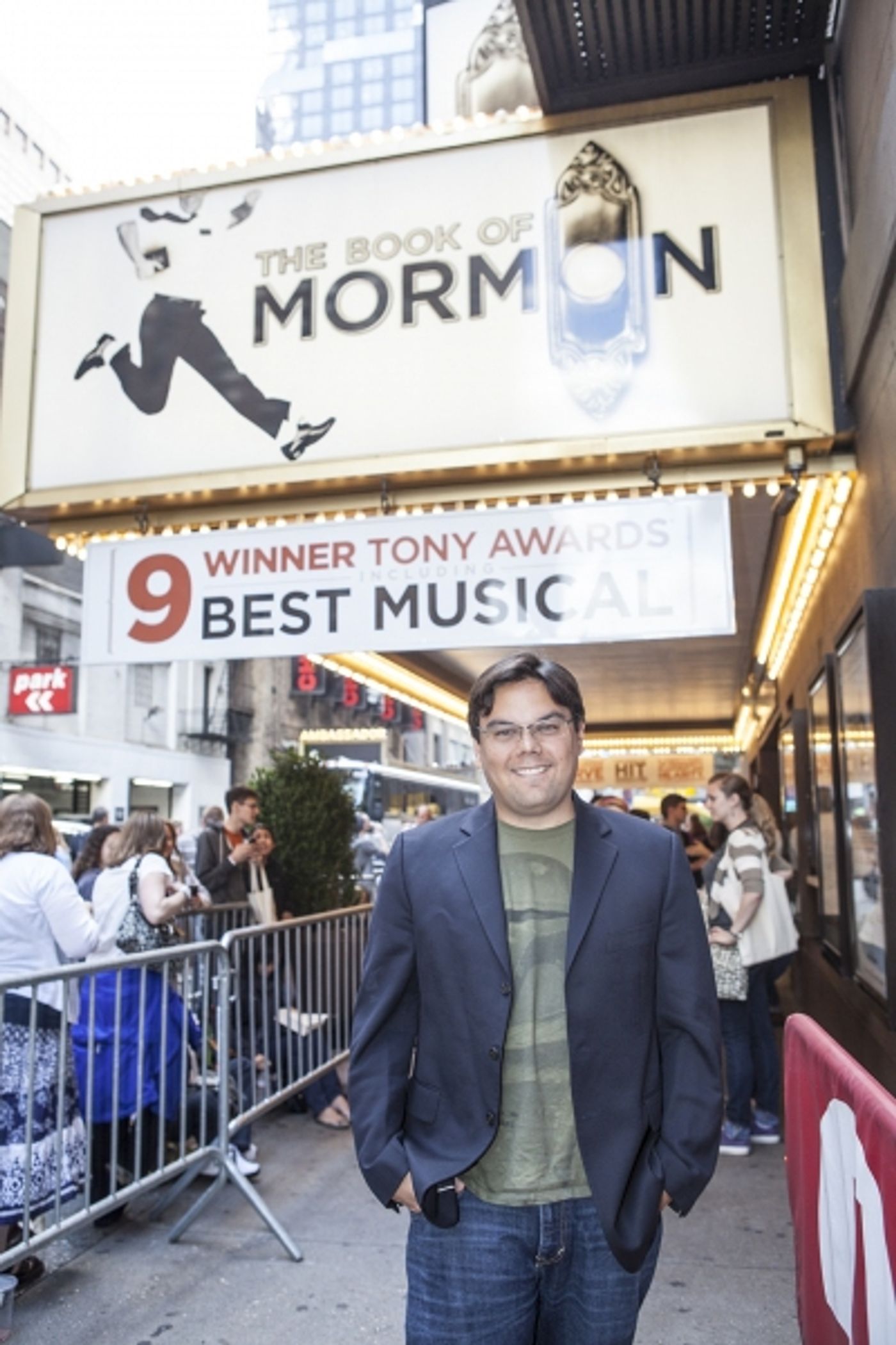 Photo Coverage: Inside THE BOOK OF MORMON's Fan Performance!  Image