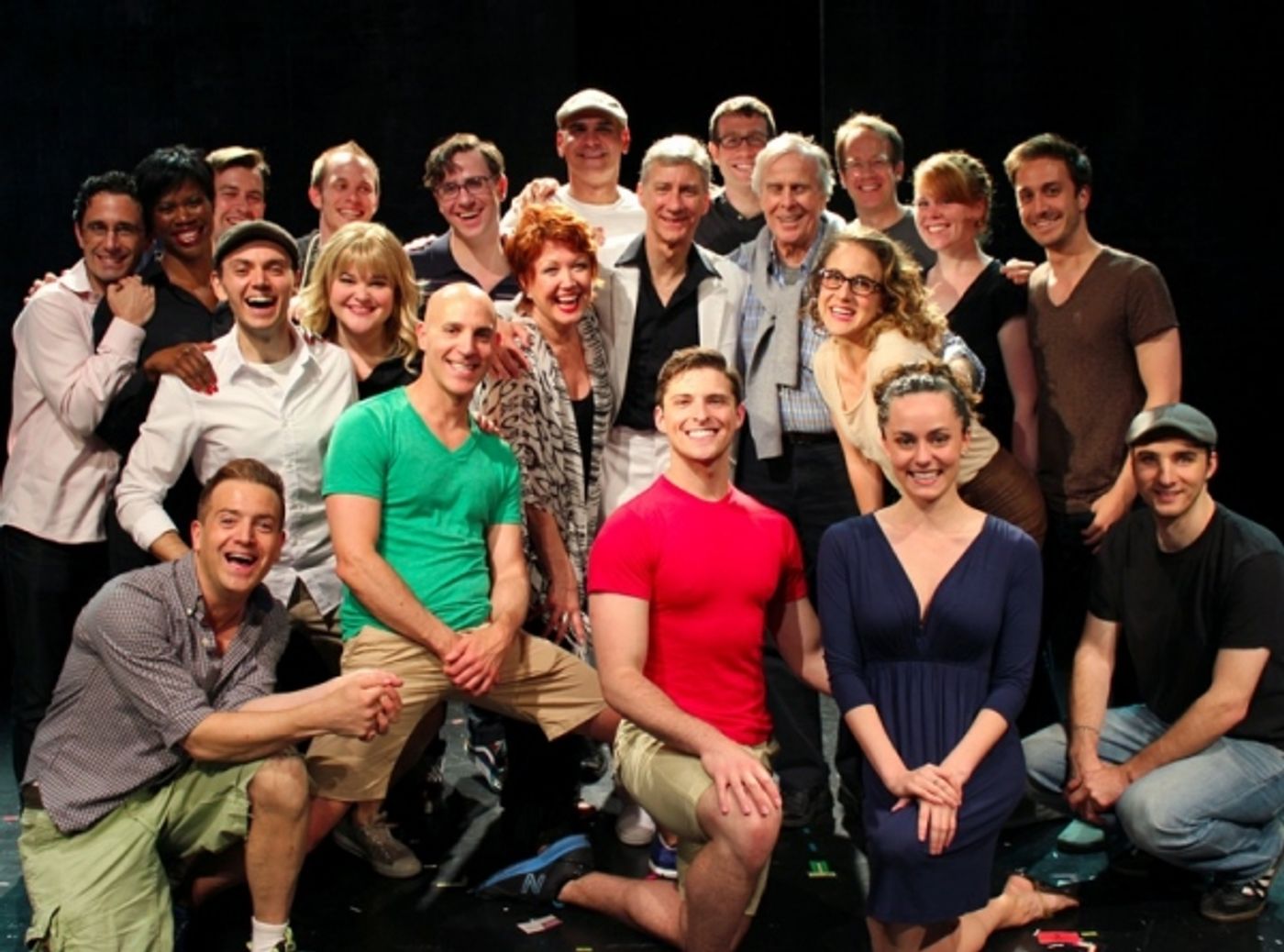 Photo Flash: Donna McKechnie and John Cunningham Visit SILENCE! The Musical  Image