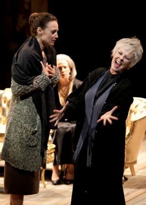 Dana Green as Queen Elizabeth, Deborah Radloff as Duchess of York and Robin Moseley as Queen Margaret @ BroadwayWorld Dana Green as Queen Elizabeth, Deborah Radloff as Duchess of York and Robin Moseley a Photo