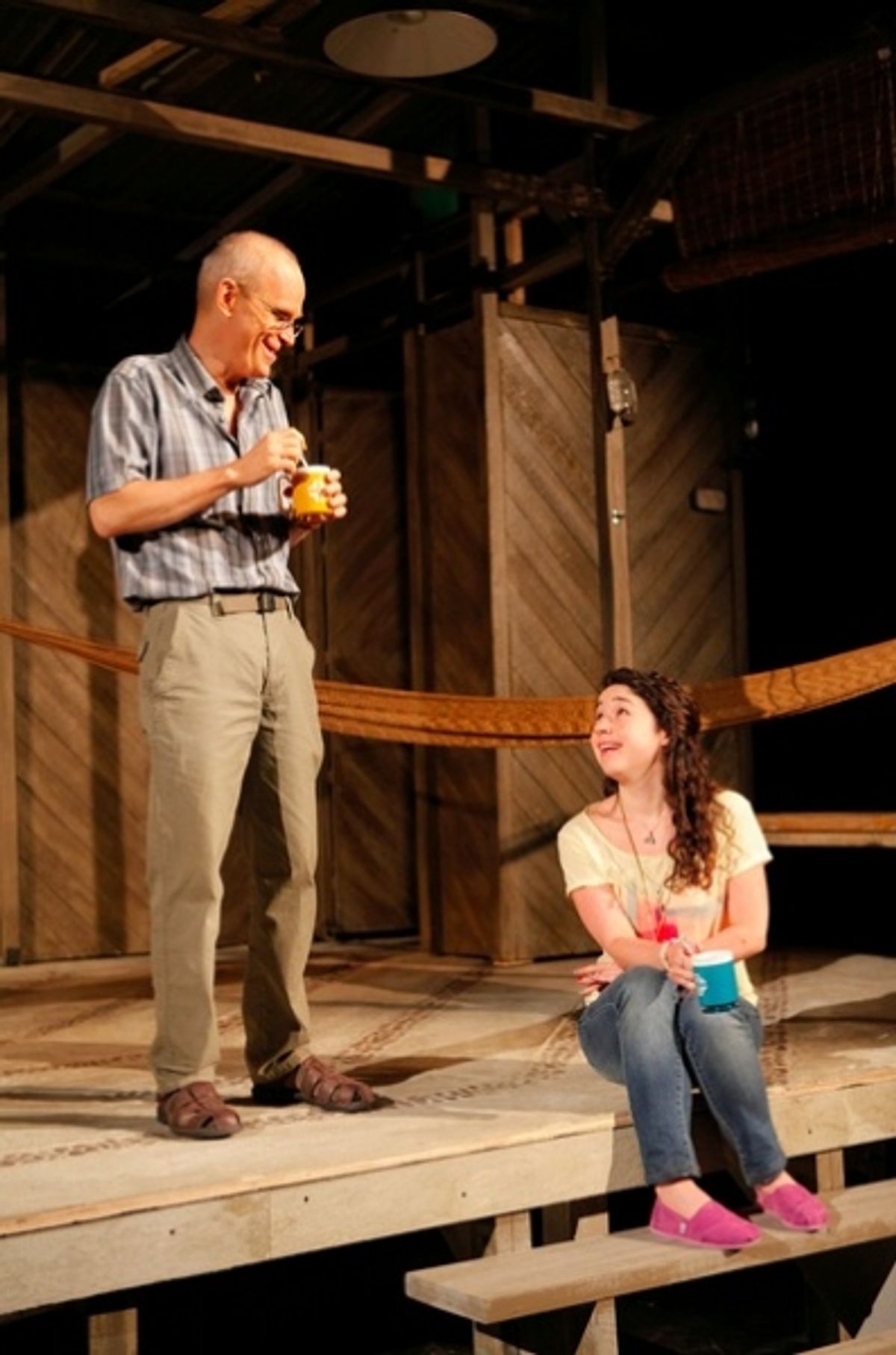 Å½eljko Ivanek, Sarah Steele
 at 