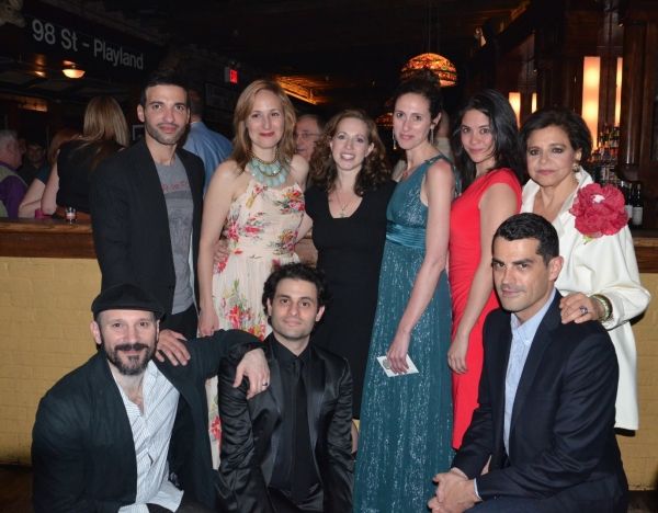 Back Row: Haaz Sleiman, Heather Raffo, Shana Gold, Lameece Issaq, Maha Chehlaoui, Kat Photo
