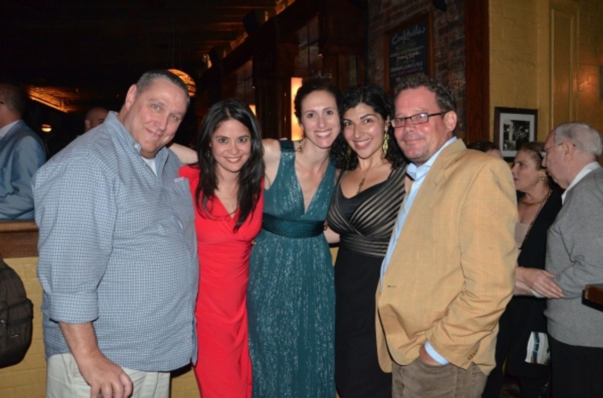 Ã¢â‚¬â€" Jim Nicola, Maha Chehlaoui, Lameece Issaq, Nancy Vitale and Billy Russo at 