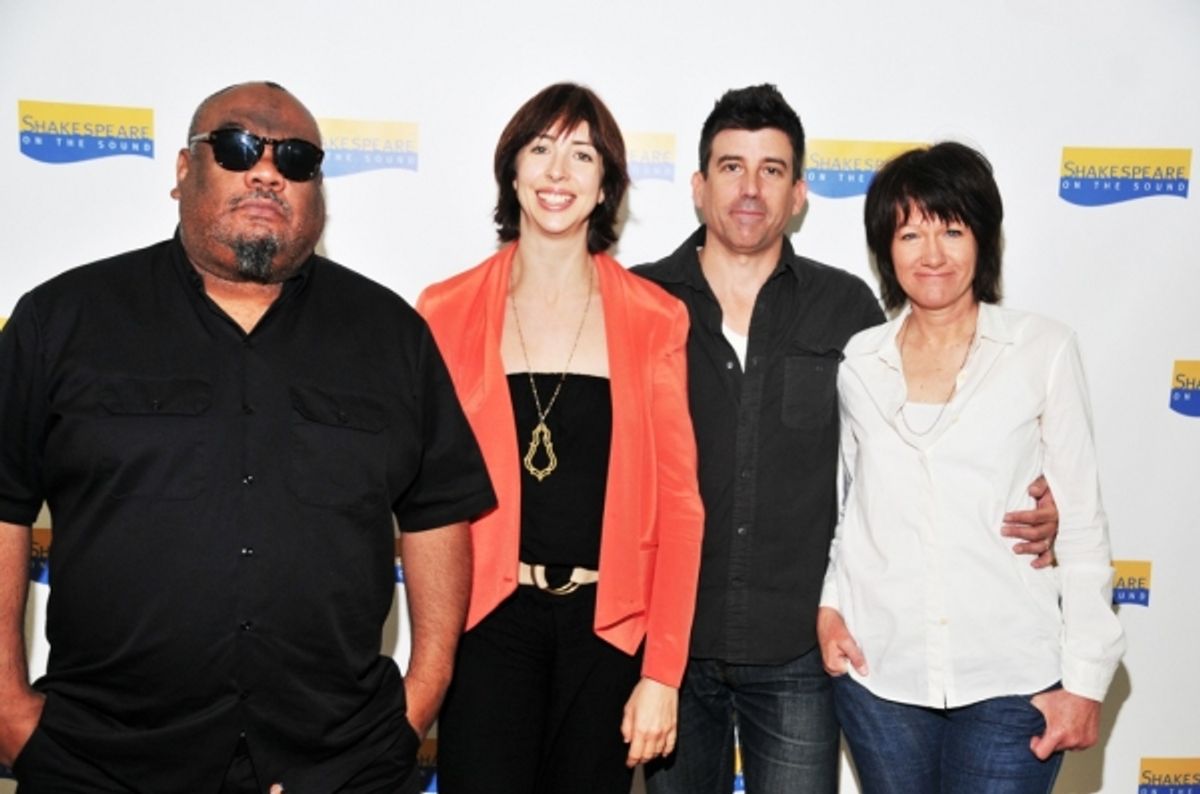 Stew, Joanna Settle, David Neumann and Heidi Rodewald
 at 