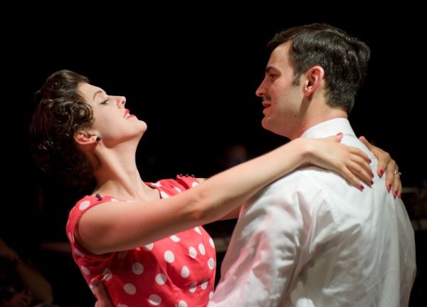 Effie (Grace Rex) dances with her husband Franklin (Jurgen Hooper) in LIFE AND LIMB Photo