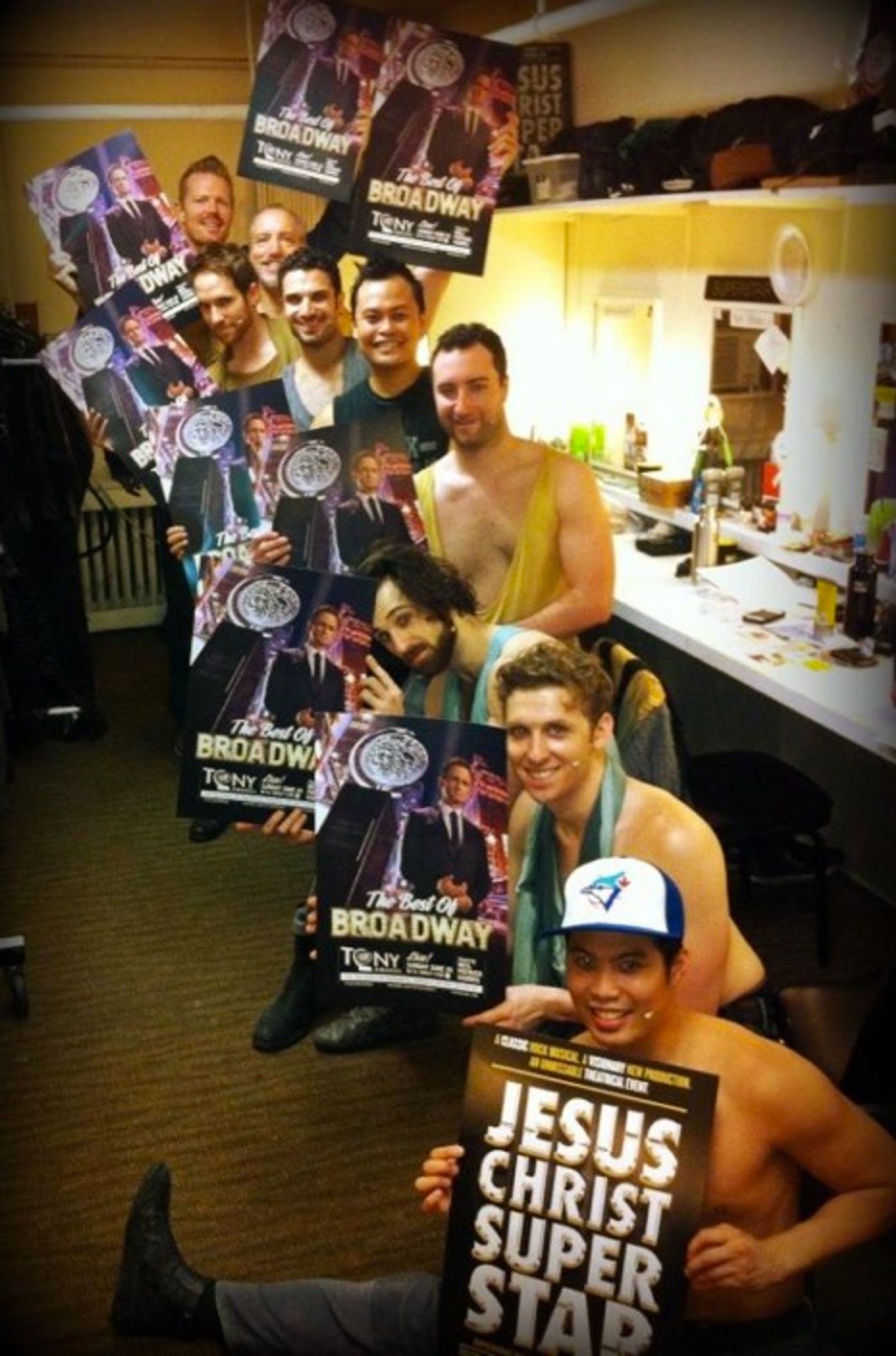 Photo Flash: Saturday Intermission Pics, Tonys Edition with Jared Gertner, Max von Essen, JCS & More - Updated!  Image