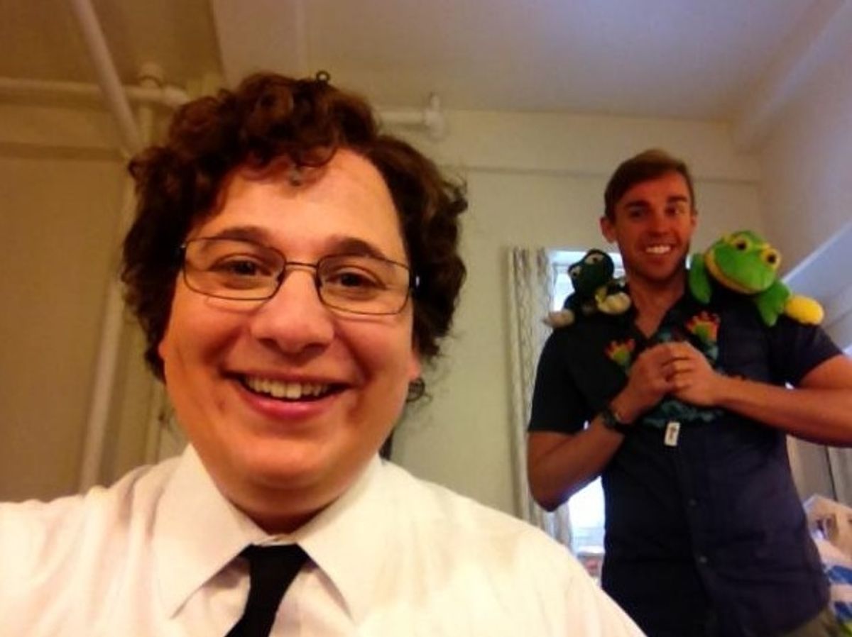 THE BOOK OF MORMON's Jared Gertner and Nic Rouleau
 at 