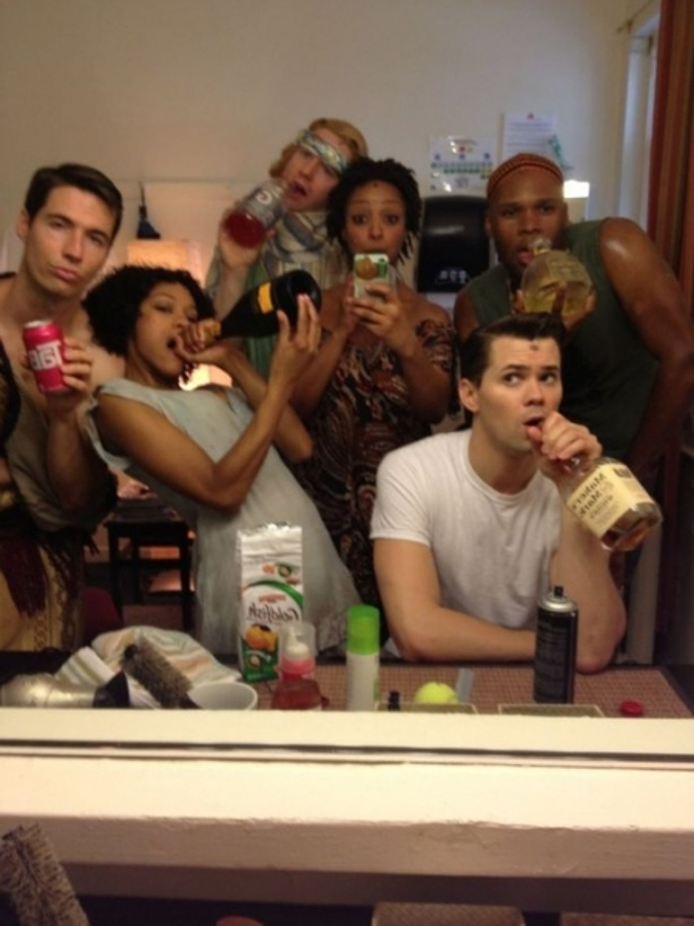 Photo Flash: Saturday Intermission Pics, Tonys Edition with Jared Gertner, Max von Essen, JCS & More - Updated!  Image