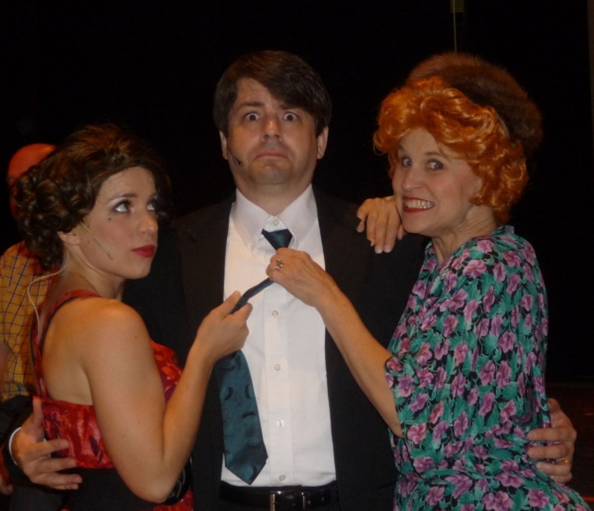 Michelle Valenti, Carl Blunt and Marilyn Fair at 