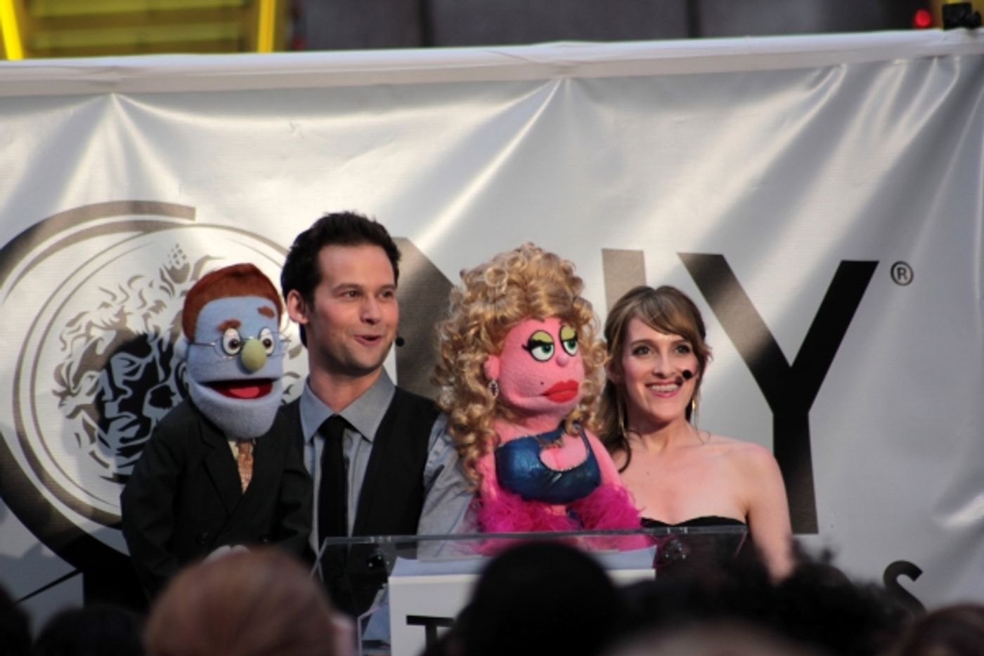 Photo Flash: Times Square Tony Simulcast!  Image