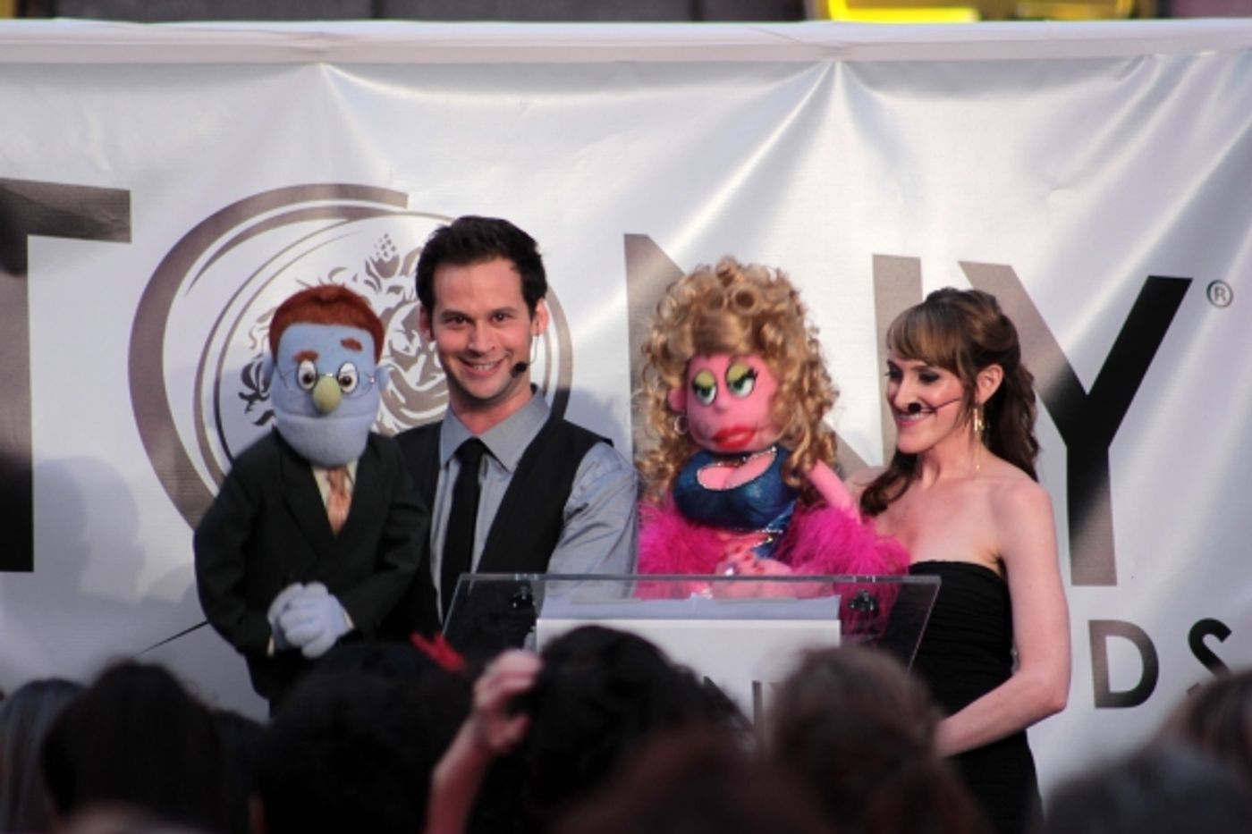 Photo Flash: Times Square Tony Simulcast!  Image