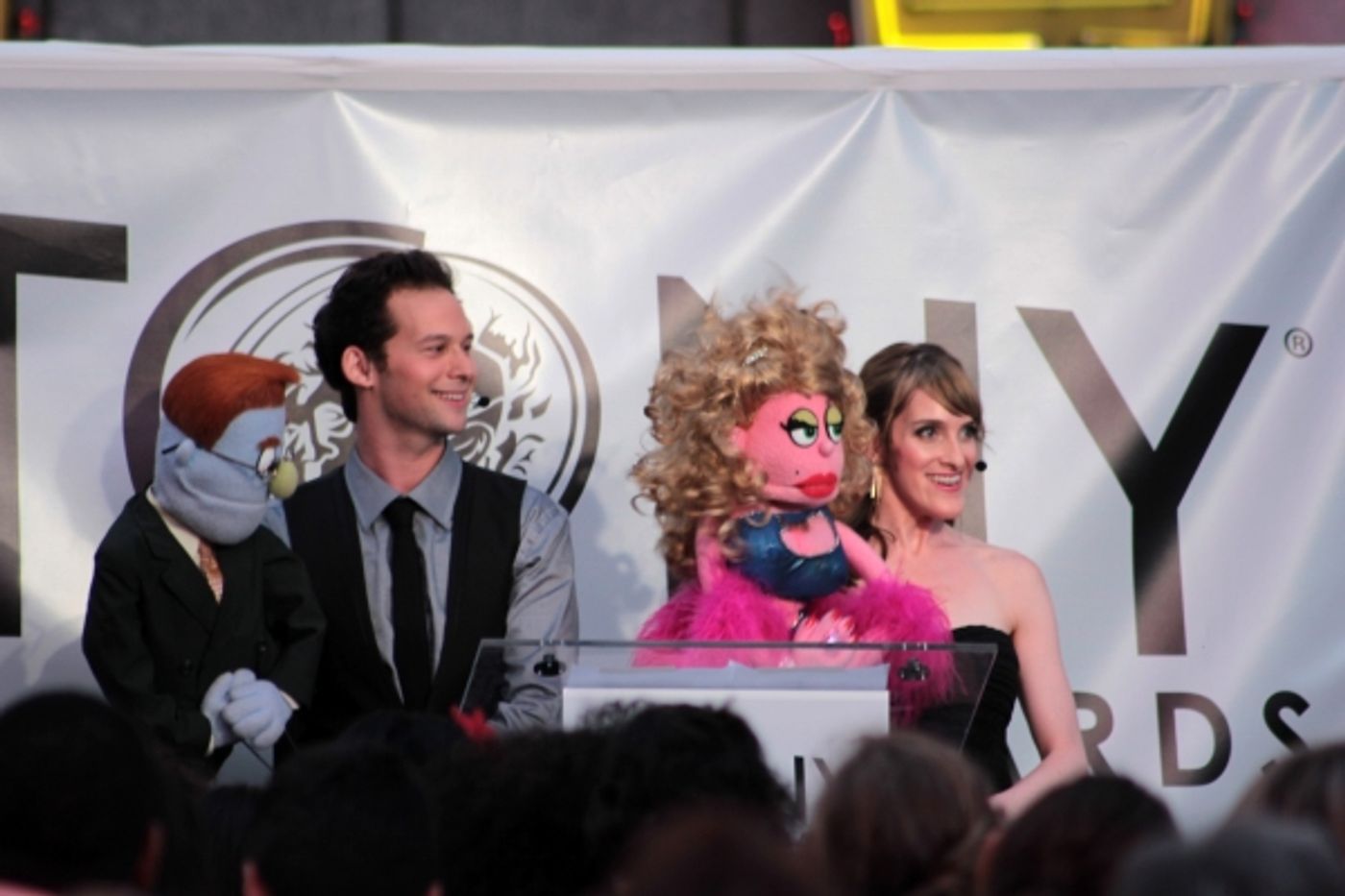 Photo Flash: Times Square Tony Simulcast!  Image