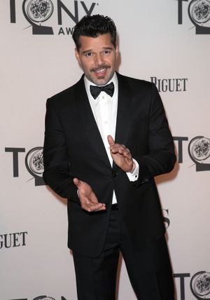 Ricky Martin pictured at the 66th Annual Tony Awards held at The Beacon Theatre in Ne Photo