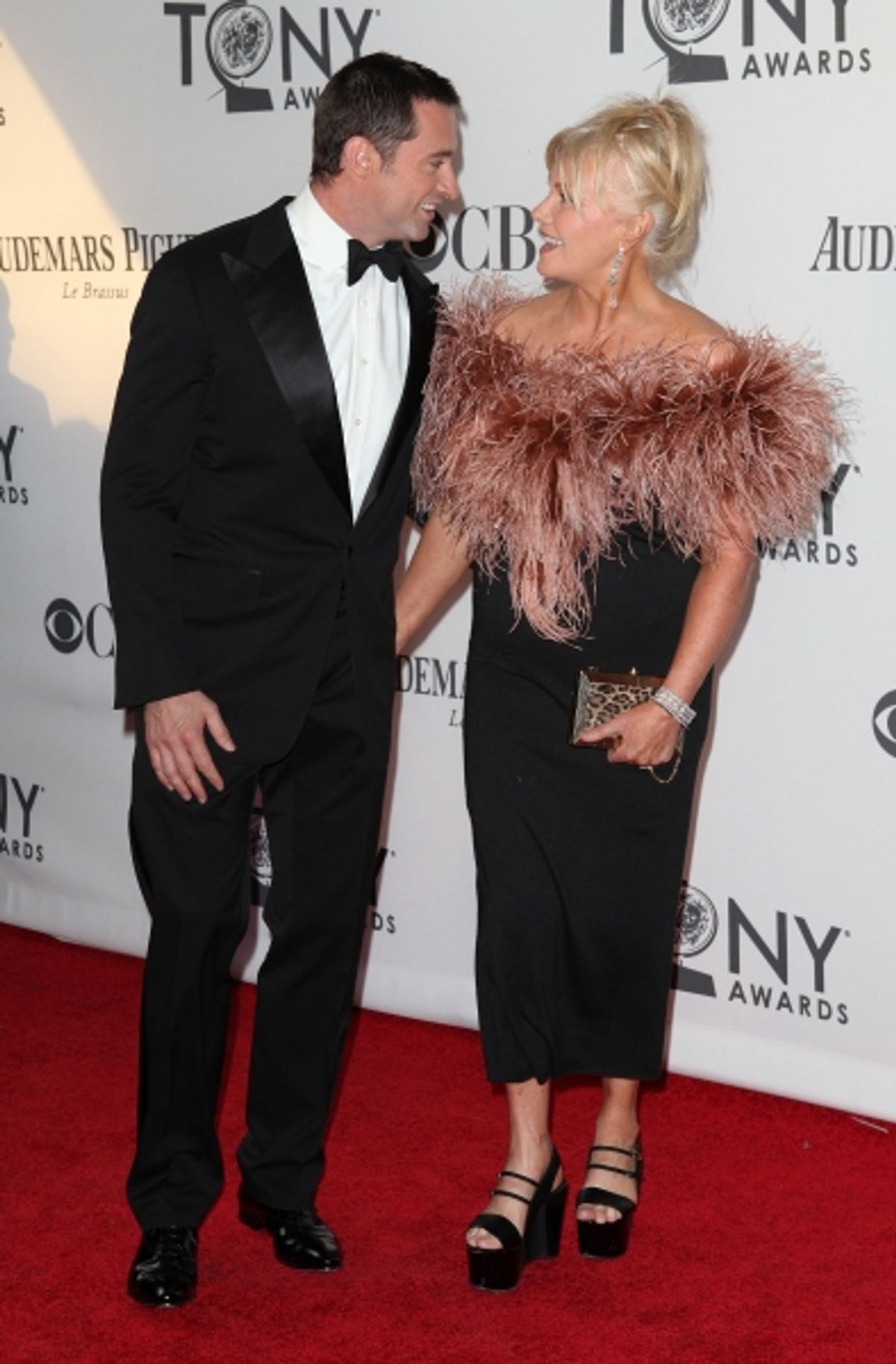 Hugh Jackman and Deborra-Lee Furness  at 