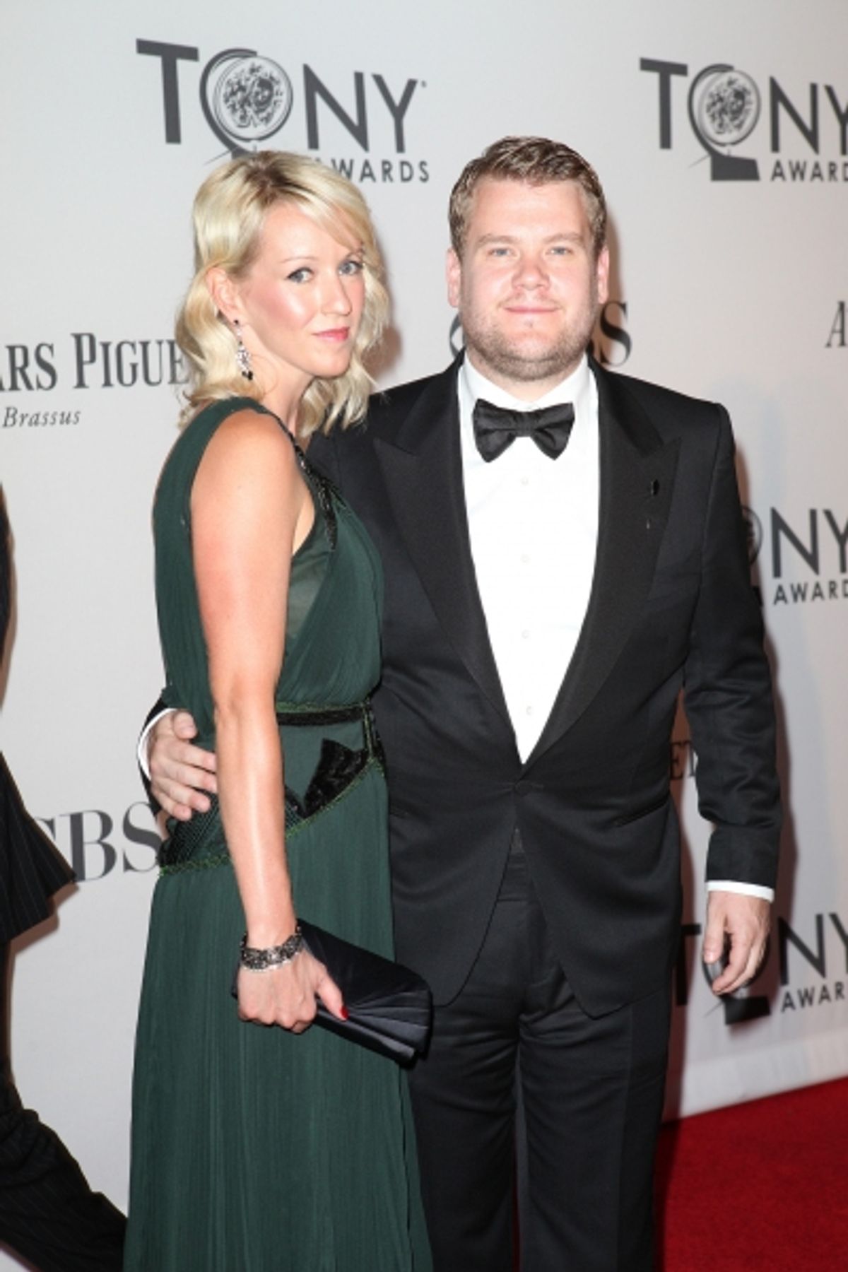 James Corden and Guest pictured at the 66th Annual Tony Awards held at The Beacon Theatre in New York City , New York on June 10, 2012. Ã‚Â© Walter McBride / Retna Ltd at 