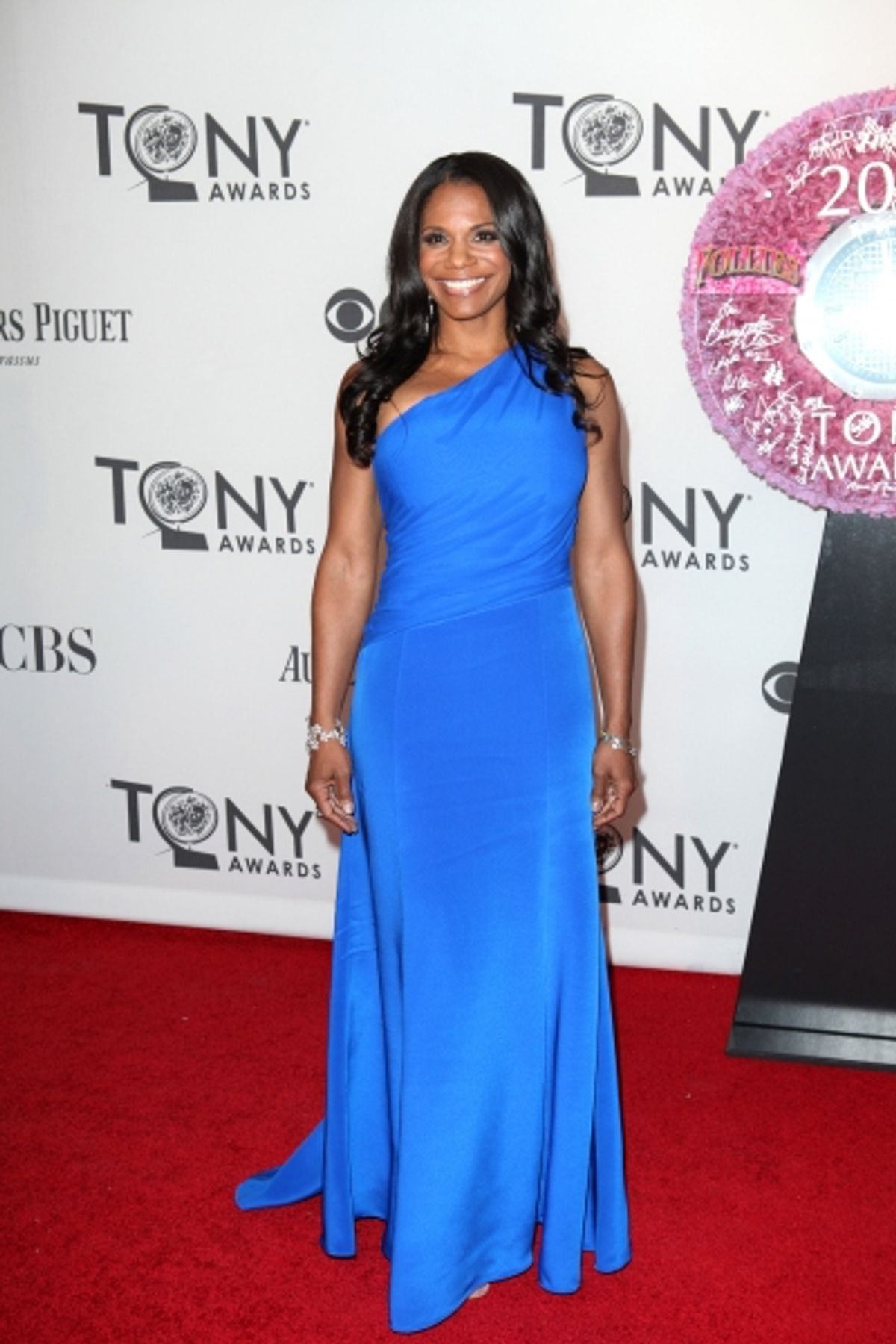 Audra McDonald pictured at the 66th Annual Tony Awards held at The Beacon Theatre in New York City , New York on June 10, 2012. Ã‚Â© Walter McBride / Retna Ltd at 
