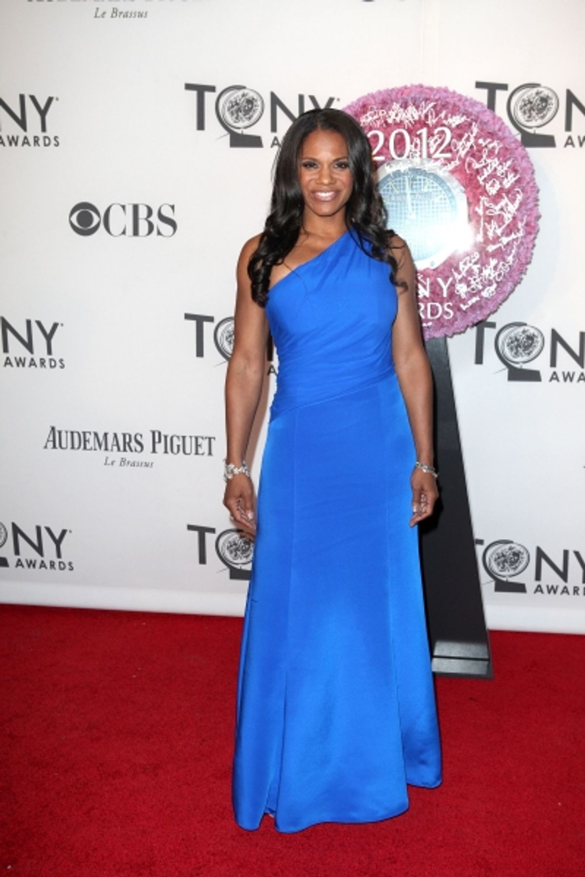 Audra McDonald pictured at the 66th Annual Tony Awards held at The Beacon Theatre in New York City , New York on June 10, 2012. Ã‚Â© Walter McBride / Retna Ltd at 