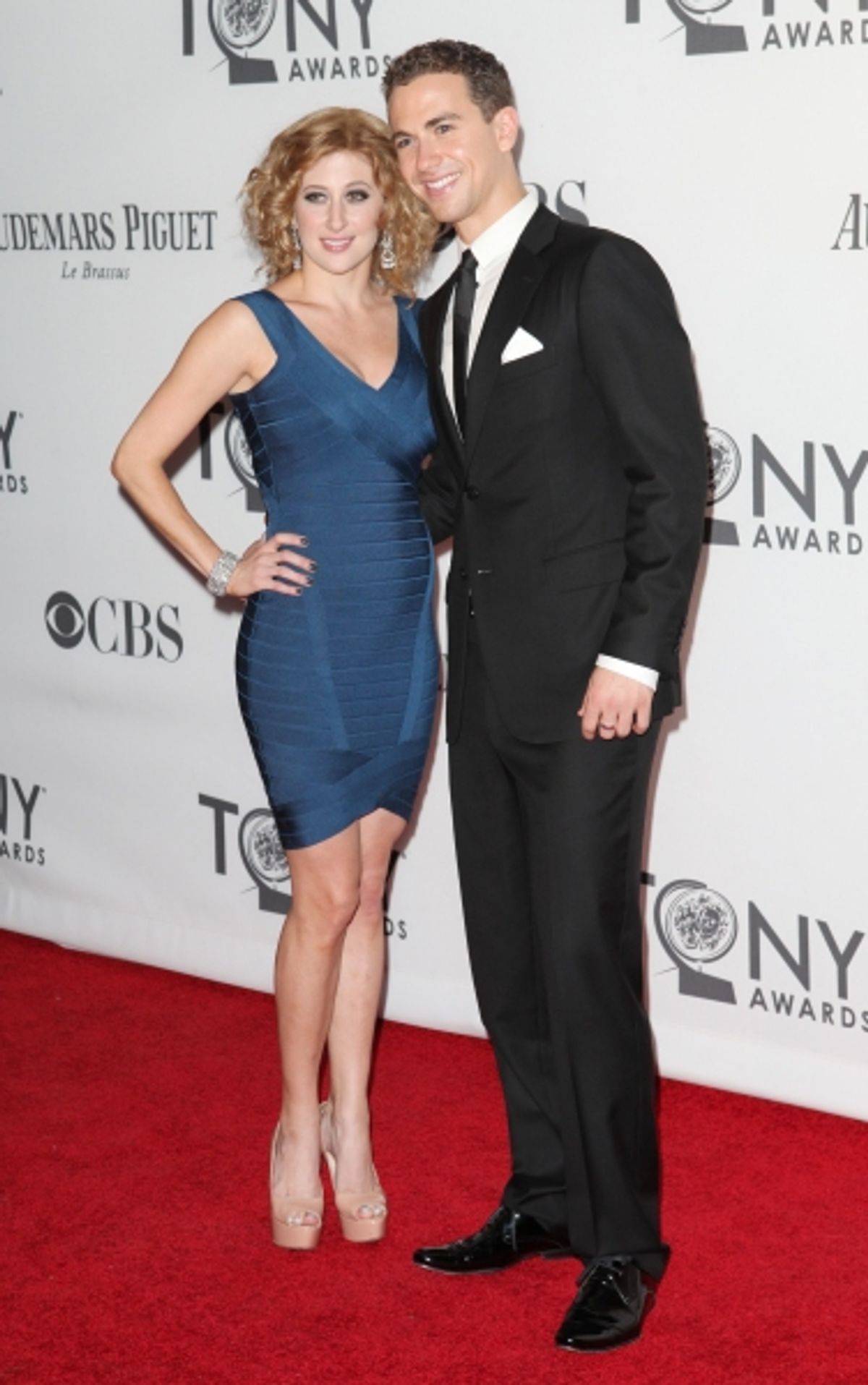 Caissie Levy and Richard Fleeshman  at 