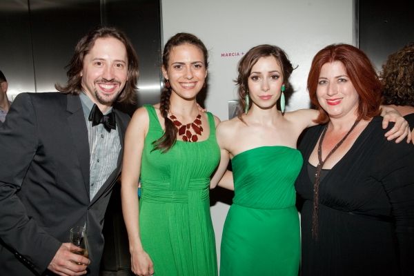 J. Michael Zygo, Andrea Goss, Cristin Milioti and Ann L. Nathan Photo