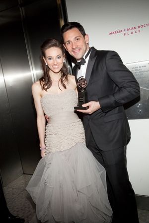 Elizabeth A. Davis and Steve Kazee @ BroadwayWorld Elizabeth A. Davis and Steve Kazee Photo