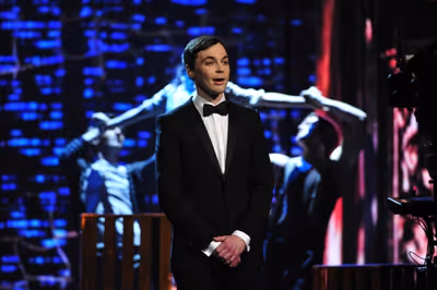 Jim Parsons at the 66th annual Tony Awards in New York on June 10, 2012 Photo