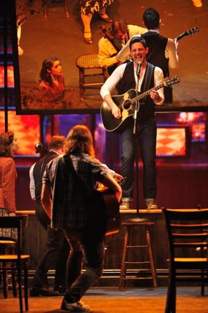 Steve Kazee and the cast of "Once" at the 66th annual Tony Awards in New York on June 10, 2012. @ BroadwayWorld Steve Kazee and the cast of "Once" at the 66th annual Tony Awards in New York on June Photo