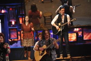 Steve Kazee and the cast of "Once" at the 66th annual Tony Awards in New York on June 10, 2012 @ BroadwayWorld Steve Kazee and the cast of "Once" at the 66th annual Tony Awards in New York on June Photo