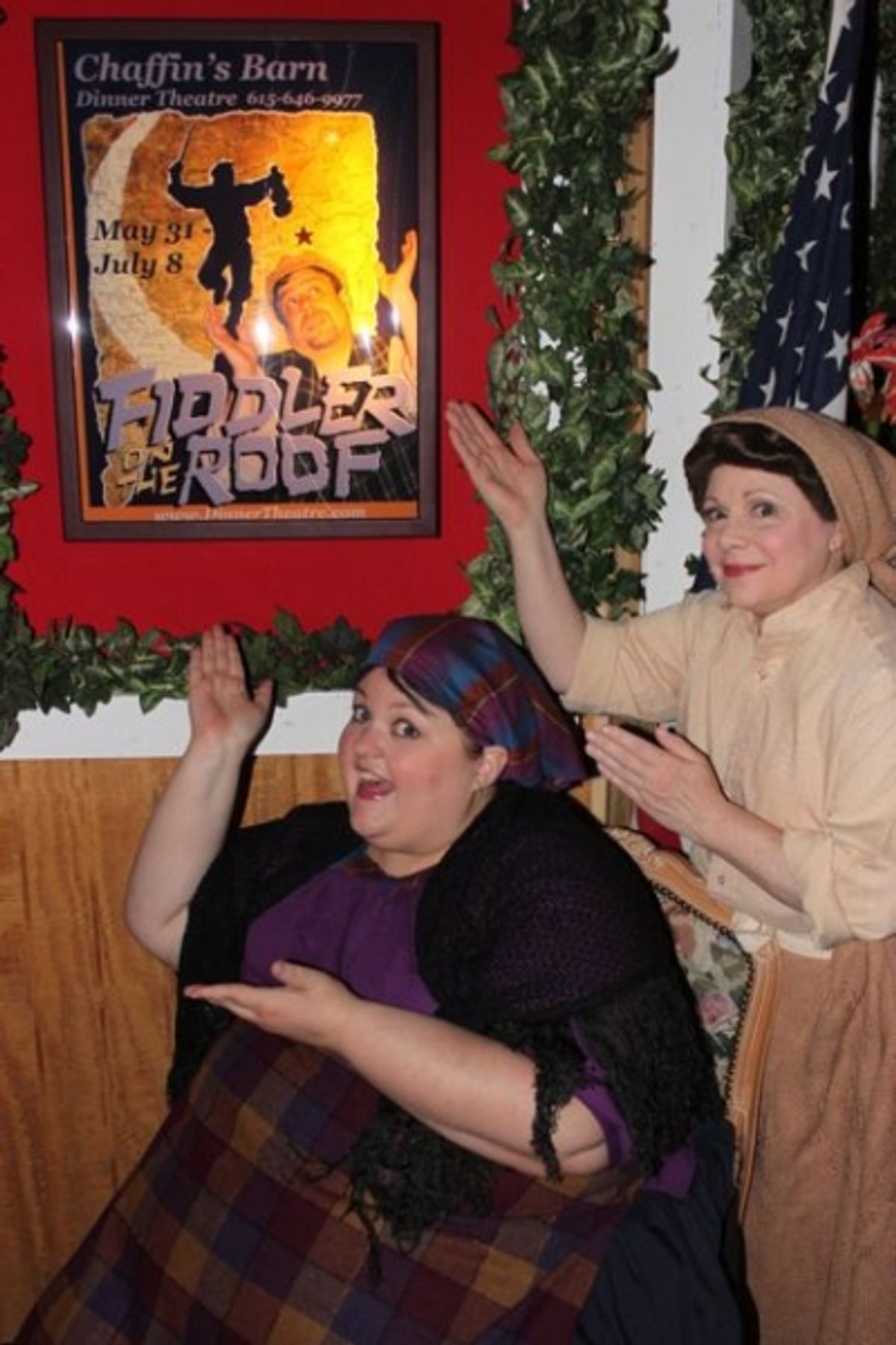 Amanda Lamb and Liz Kalota at 