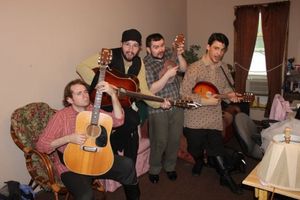 Zack McCann, Bryan Fisk, Daniel ("Motherf....g") Bissell) and Thomas Harton @ BroadwayWorld Zack McCann, Bryan Fisk, Daniel ("Motherf....g") Bissell) and Thomas Harton Photo