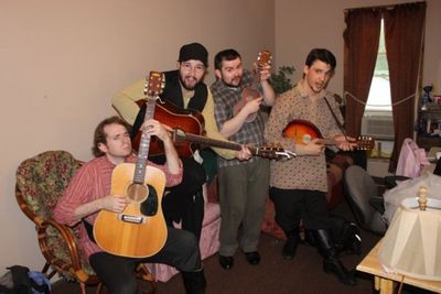 Zack McCann, Bryan Fisk, Daniel ("Motherf....g") Bissell) and Thomas Harton Photo