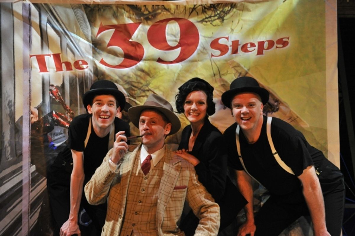  David Thornton, Toby Miler, Laura Cable, and Jim Shine at 