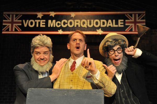 Jim Shine, Toby Miller, and David Thornton Photo