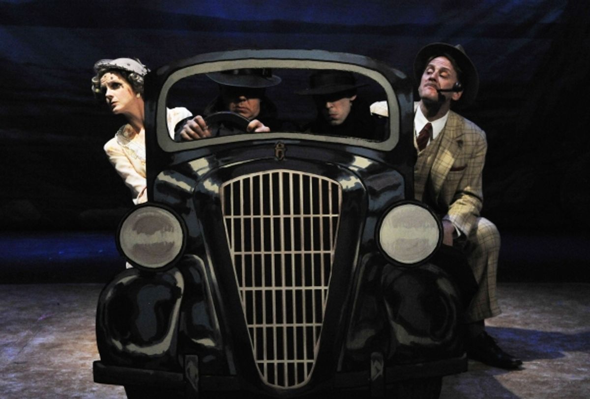 Laura Cable, Jim Shine, David Thornton, and Toby Miller at 