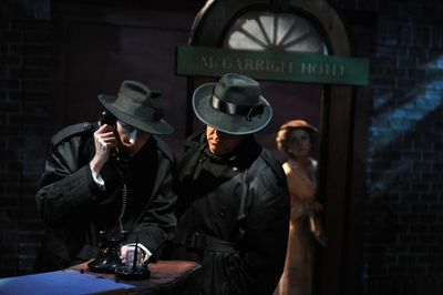 David Thornton, Jim Shine, and Laura Cable Photo