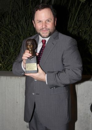 Jason Alexander and his Julie Harris Award @ BroadwayWorld Jason Alexander and his Julie Harris Award Photo