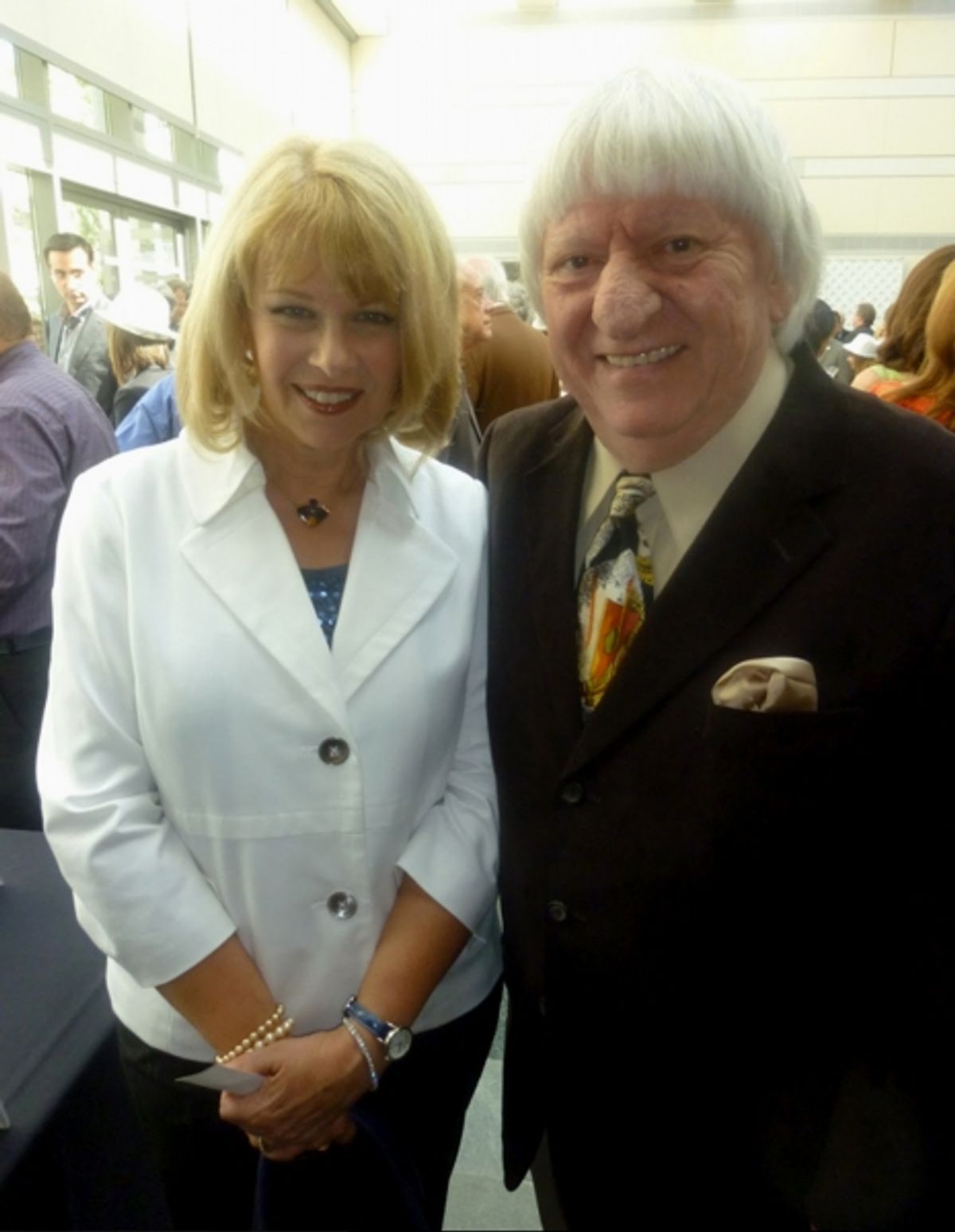 Ilene Graff and Ben Lazorone at 