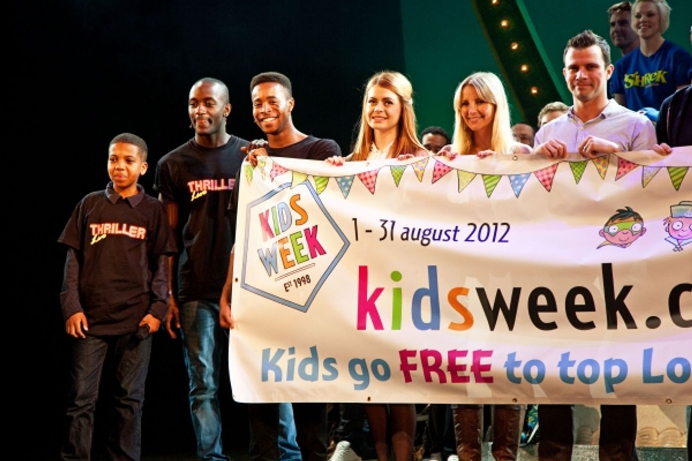 Photo Coverage: Society of London Theatre Launches The 2012 KIDS' WEEK With SHREK, TOP HAT, SPAMALOT And More!  Image