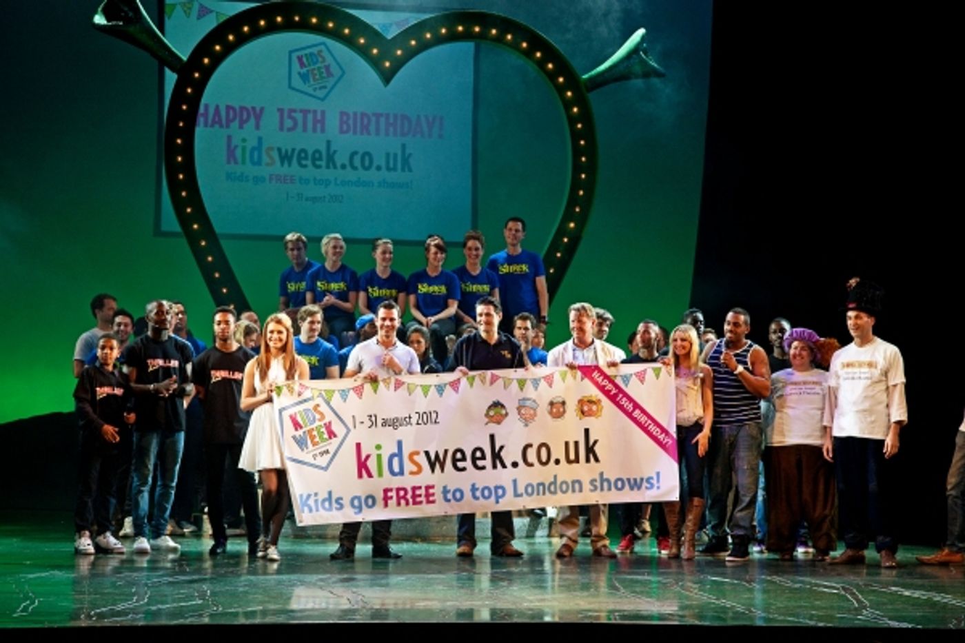Photo Coverage: Society of London Theatre Launches The 2012 KIDS' WEEK With SHREK, TOP HAT, SPAMALOT And More!  Image