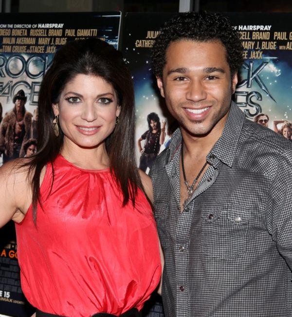  Tamsen Fadal & Corbin Bleu Photo