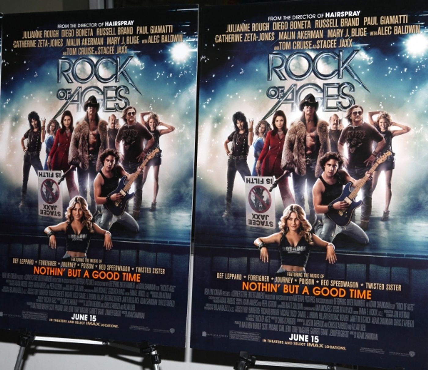 Photo Coverage: Broadway Celebrates ROCK OF AGES Film in Times Square Photo Coverage: Broadway Celebrates ROCK OF AGES Film in Times Square Image