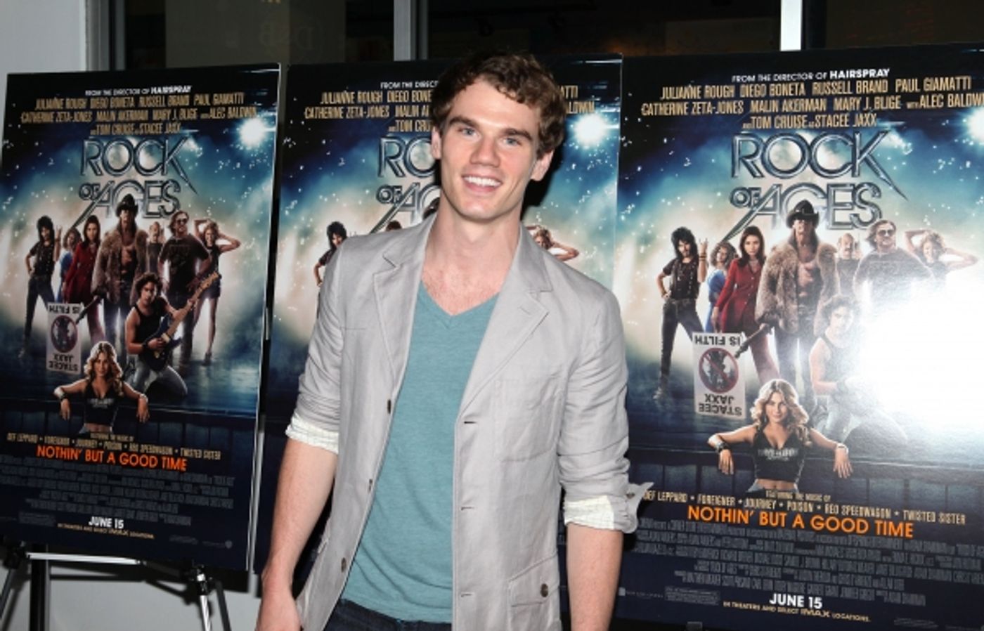 Photo Coverage: Broadway Celebrates ROCK OF AGES Film in Times Square  Image