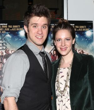 Andy Truschinski and Jessie Mueller @ BroadwayWorld Andy Truschinski and Jessie Mueller Photo