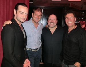 Constantine Maroulis, Jeff Calhoun, Frank Wildhorn, Clint Holmes @ BroadwayWorld Constantine Maroulis, Jeff Calhoun, Frank Wildhorn, Clint Holmes Photo