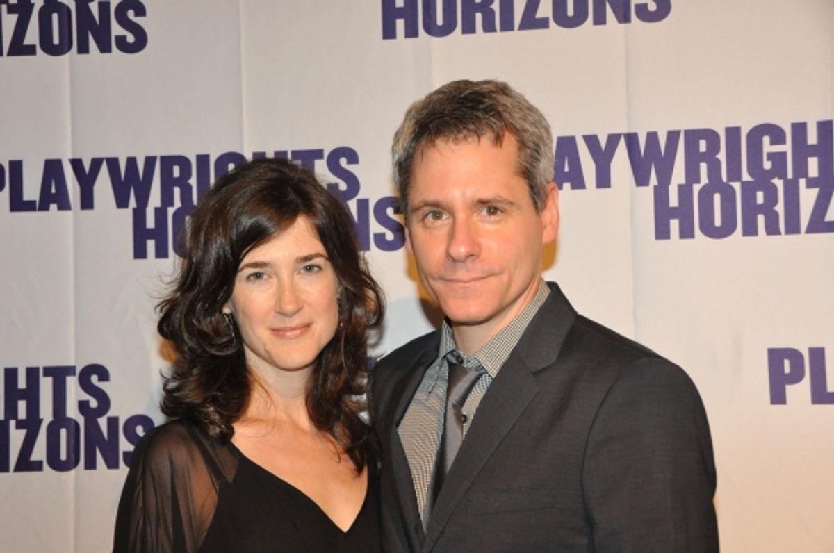 Caroline Wood and Bruce Norris at 