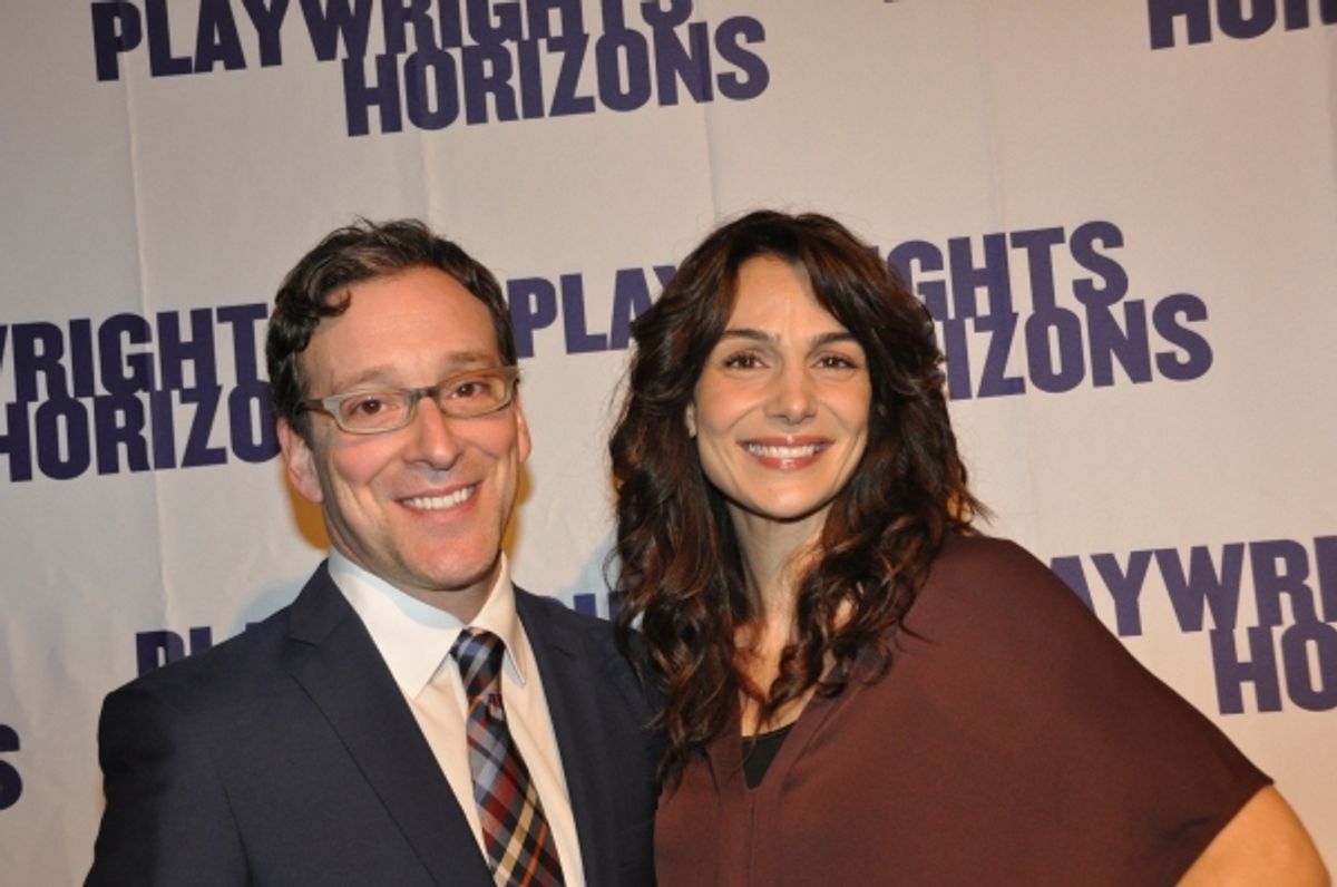 Jeremy Shamos and Annie Parisse at 
