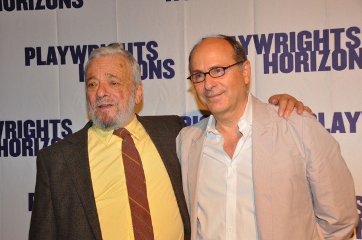 Stephen Sondheim and James LaPine at 