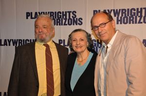 Stephen Sondheim, Dana Ivey and James LaPine Photo