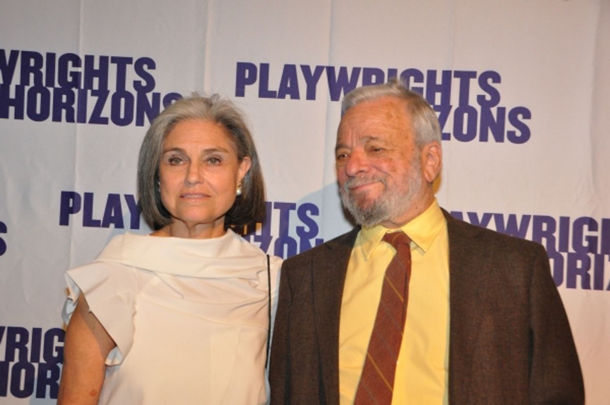 Judith O. Rubin and Stephen Sondheim at 
