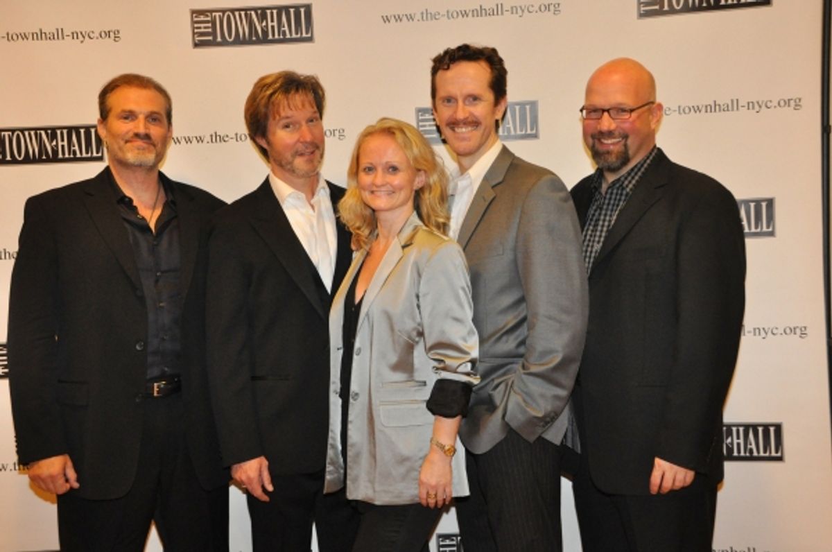 Marc Kudisch, Ron Bohmer, Vibecke Dahle, Jeffry Denman and Scott Coulter at 